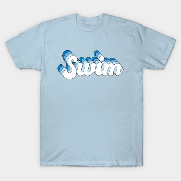 swim T-Shirt by RetroDesign